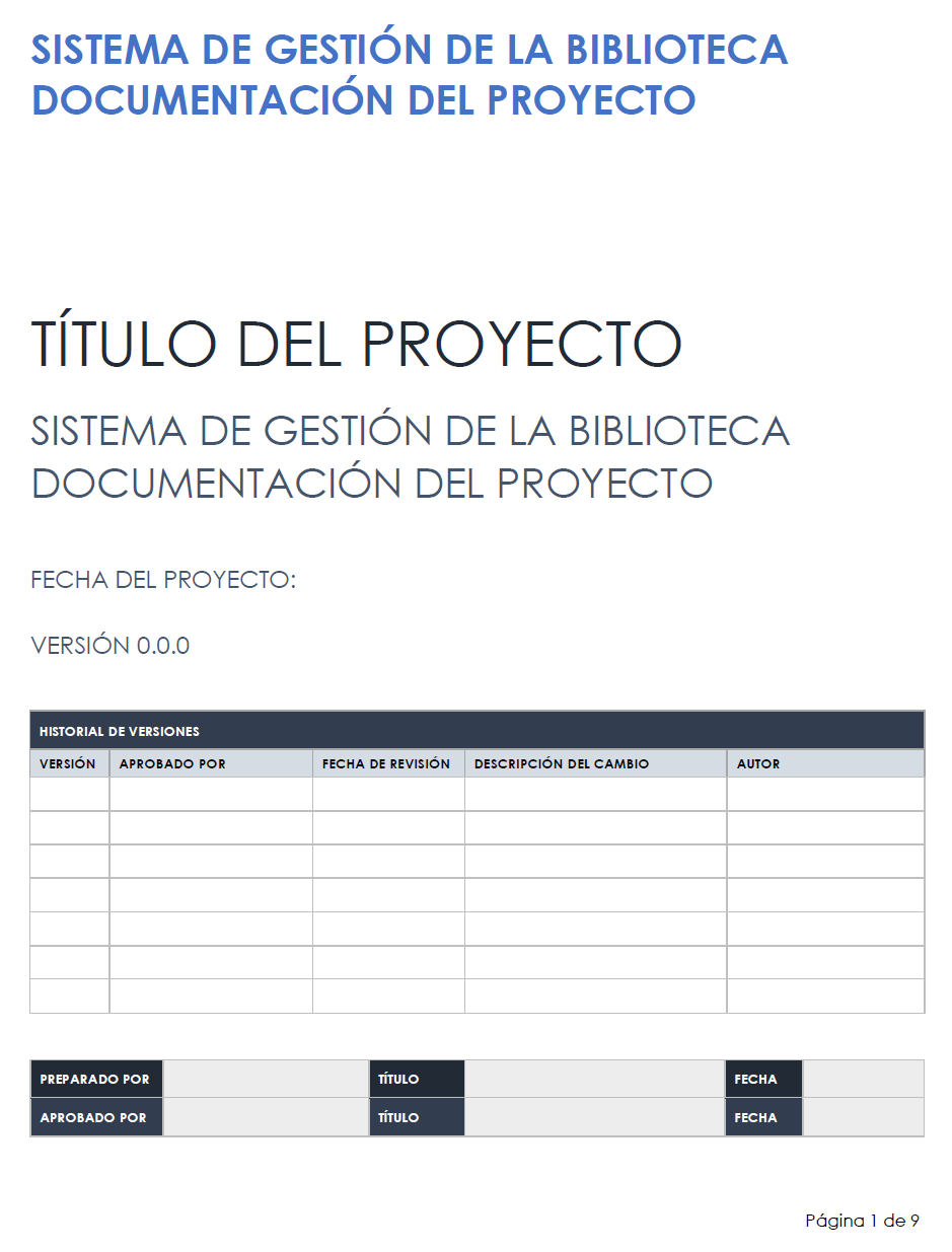 Documentación del proyecto del sistema de gestión de bibliotecas.