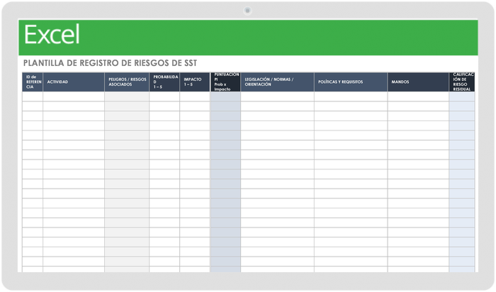 Registro de Riesgos de SST